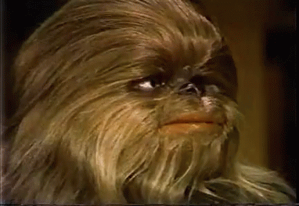 Happee GIF - Wookie Funny Weird GIFs | Say more with Tenor