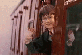 Image result for bye harry potter gif