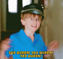 Izzy: "Stay away from him you son of a bitch"
Me: