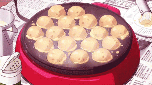 Kết quả hình ảnh cho anime food gif