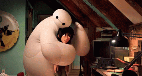 Tbh this show equals how i imagine a hug from Baymax would feel.