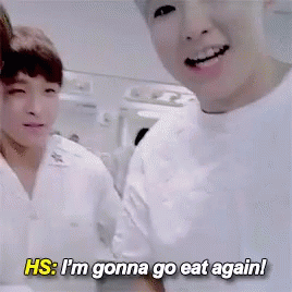 Image result for seventeen eating gif