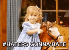 Image result for haters gon hate gif tumblr
