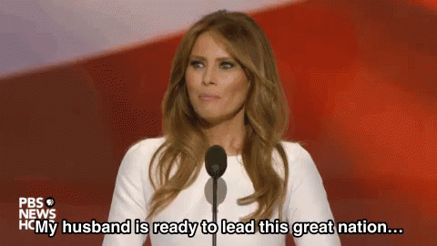 Melania Trump, discorso Convention