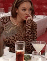 Every time The vixen opens her mouth.