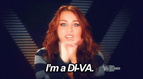 Diva/Drama Queen GIF  Diva Dramaqueen Mileycyrus  Discover  Share GIFs