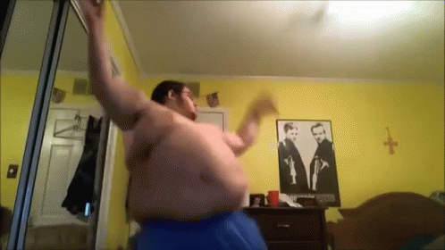 Dancing Fat Guy Gif 34