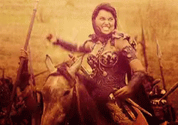 This was such a good episode. We got introduced to her history with Caesar, how she learned pressure points and some of her moves, Cesar's betrayal, and what really broke Xena and changed her. As well as Gabrielle's dedication and love for Xena.
I am constantly trying to ascertain how old Xena was supposed to be when this show started. It seems like 30 at the most, but she had a lot of sagas during her life {Cortese, Caesar, Hercules, Brian, Alti, her time with the Amazons, Ares...), where it would seem she was very old, hahaha 🤔